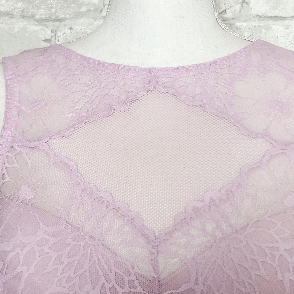 PINK VICTORIA'S SECRET Lilac Lace Bralette - Picture 5 of 16